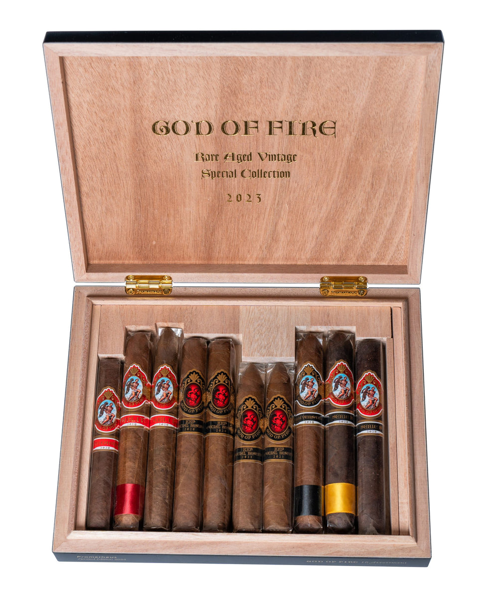 God of Fire KKP 10 Cigar Assortment – Pyramid Cigars