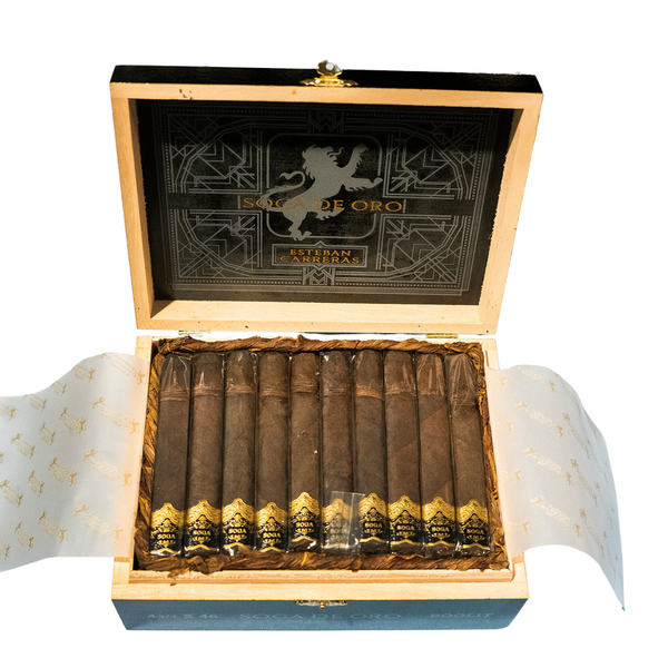 Esteban Carreras Soga de Oro Maduro Toro