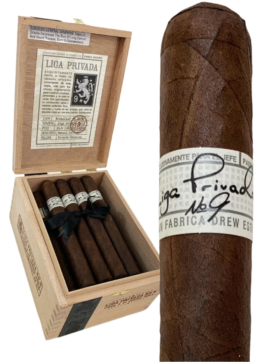 Drew Estate Liga Privada No.9 Corona Doble – Pyramid Cigars