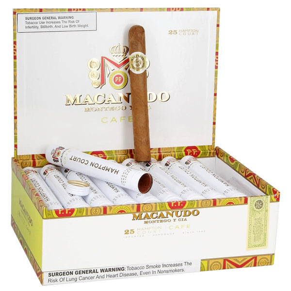 Macanudo Cafe Hampton Court Tube Corona (5.5" x 42)