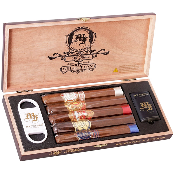 My Father 5 Cigar Lighter/Cutter Sampler