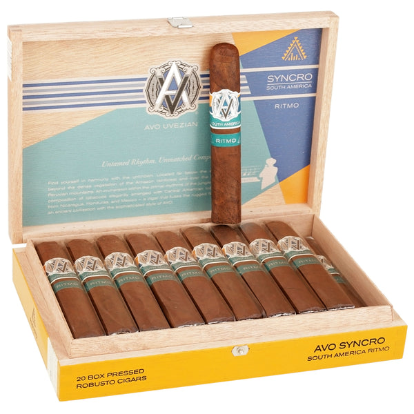 AVO Syncro South American Ritmo Robusto Tubos (5.0" x 50)