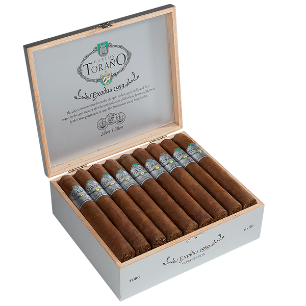 Carlos Torano Exodus Silver Toro (6.0" x 50)