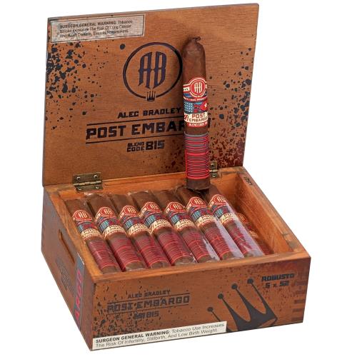 Alec Bradley Post Embargo Blend Code B15 Robusto (5.0" x 52)