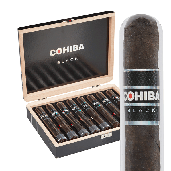 Cohiba Black Robusto (Crystal Tubo) (5.5" x 50)