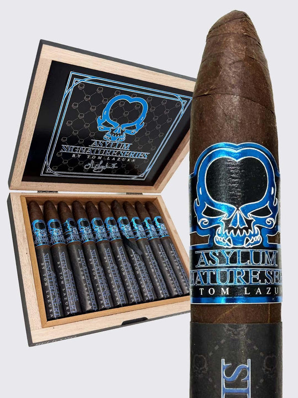 Asylum Signature Series by Tom Lazuka 54x6 Belicoso (6.0" x 54)