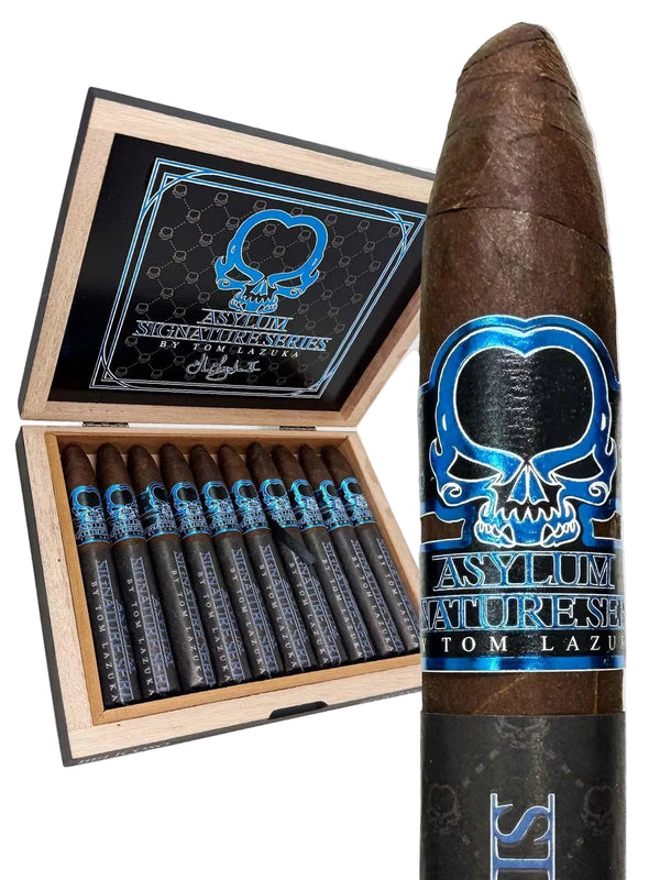 Asylum Signature Series by Tom Lazuka Belicoso (6.0' × 54)