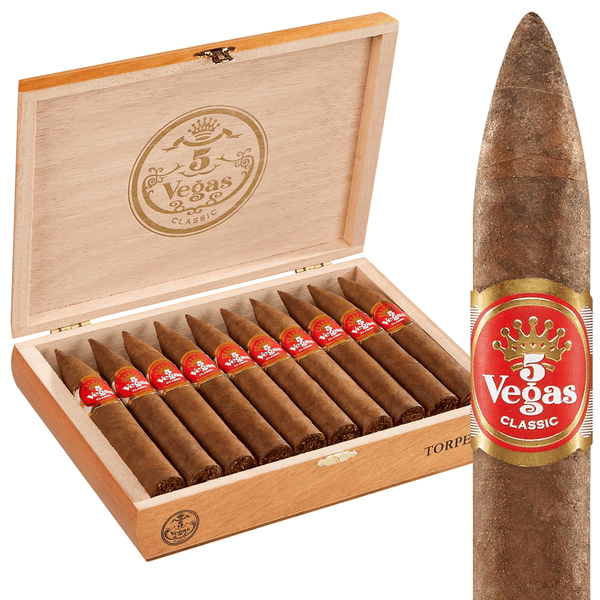 5 Vegas Classic Torpedo (6.0" x 54)