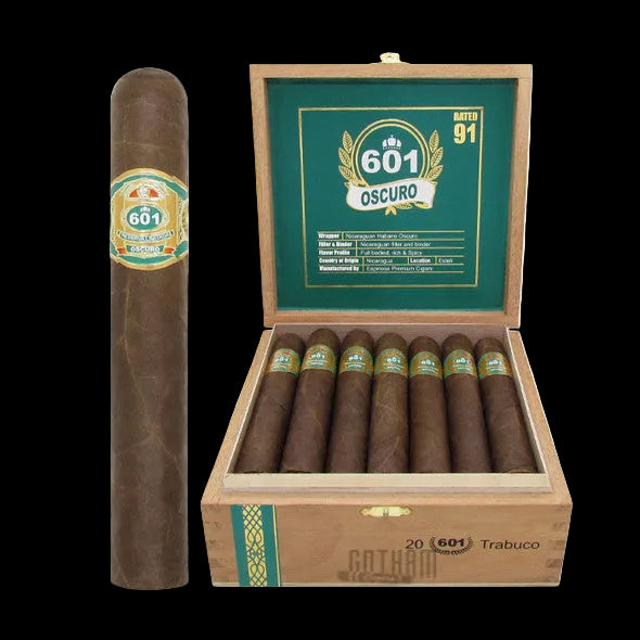 601 Serie Green Habano Oscuro Tronco (5.0" x 52)