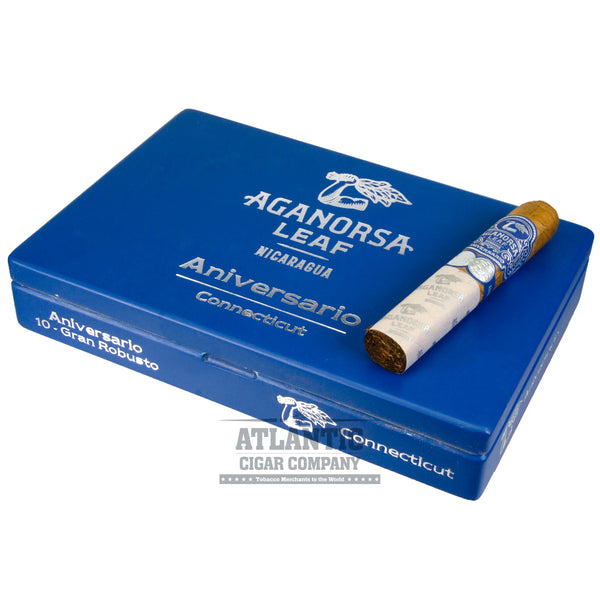 Aganorsa Leaf Anniversario Connecticut Robusto (5.0" x 54)