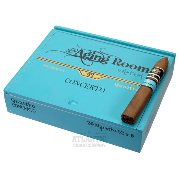 Aging Room Quattro Nicaragua Concerto Maestro (6.0" x 52)