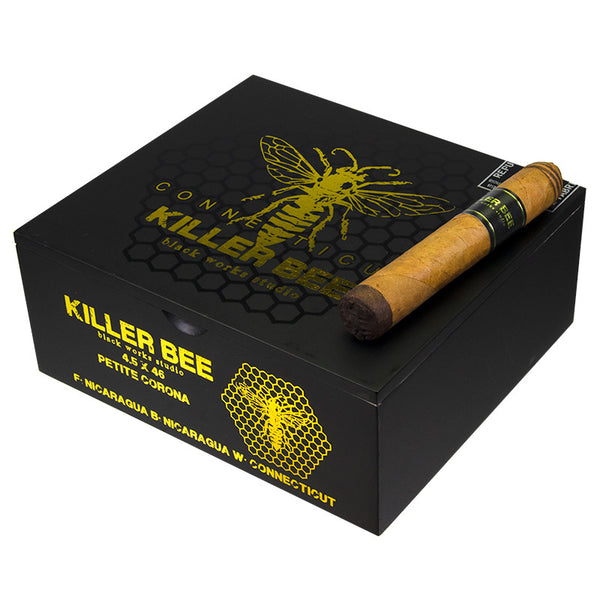 Black Works Studio Killer Bee Connecticut Petite Corona (4.5" x 46)