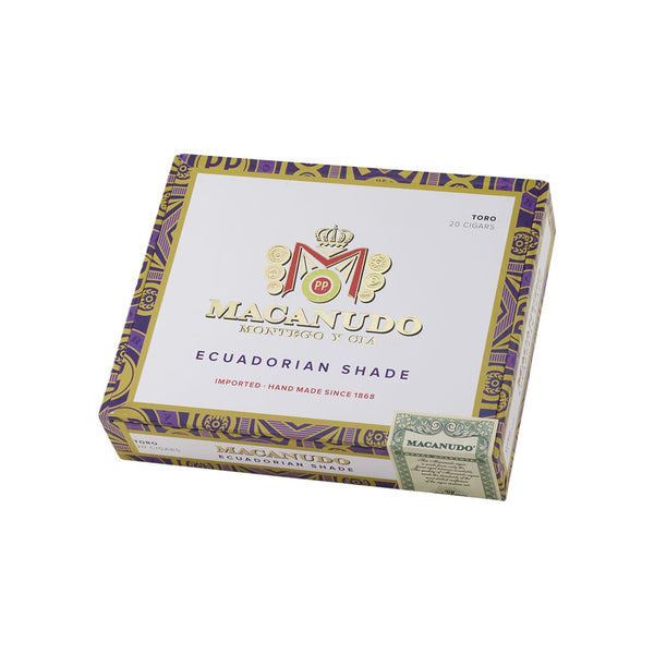 Macanudo Ecuadorian Shade Robusto Box Press (5.0" x 50)