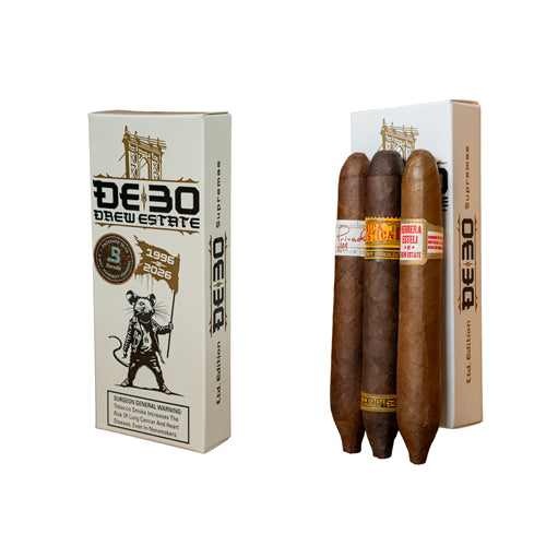 Drew Estate DE30 Supremas 3-Pack Sampler