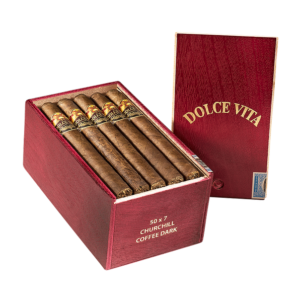 Dolce Vita Cafe Coffee Dark Edition Figurado (6.0" x 54)