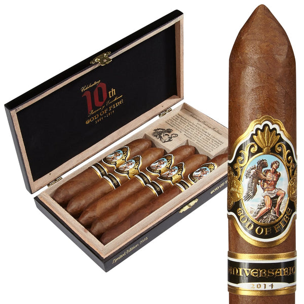 God of Fire Serie Aniversario 5 Cigar Assortment