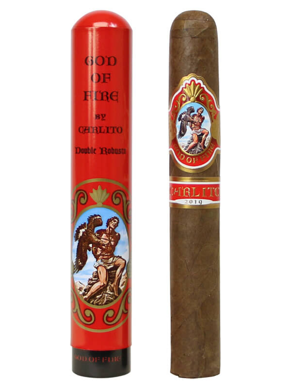 God of Fire by Carlito Double Robusto Tubo