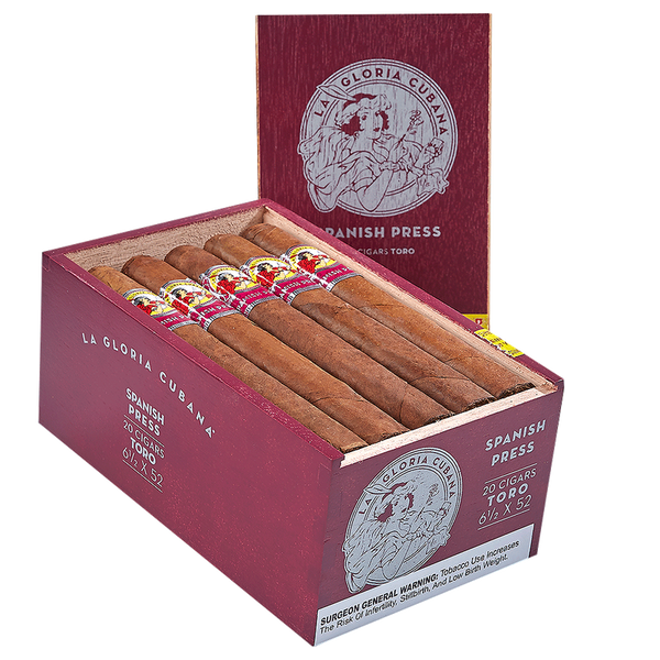 La Gloria Cubana Spanish Press Robusto (5.5" x 50)