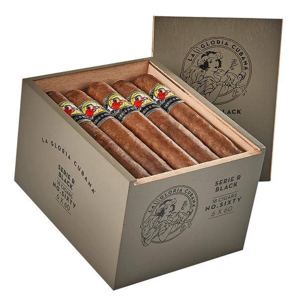 La Gloria Cubana Serie R Black No. 60 (6.0" x 60)