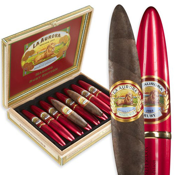 La Aurora Preferidos RUBY (No. 2 Tubos) 5.0" x 54