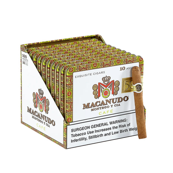 Macanudo Cafe Ascot Tin (4.2" x 32)