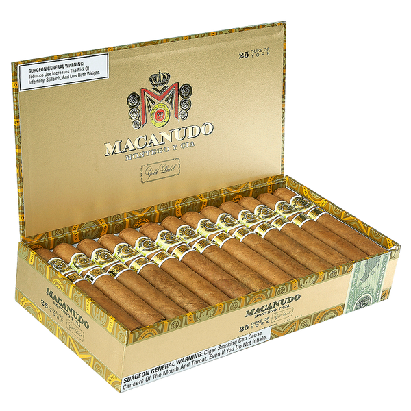Macanudo Gold Duke of York (5.2" x 54)