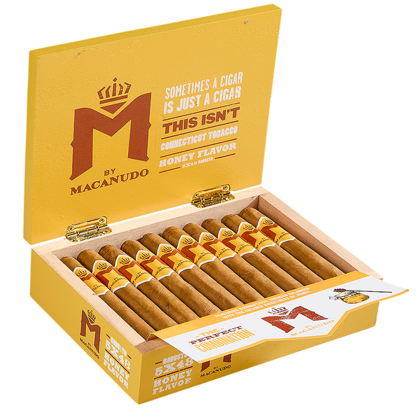 M Flavors by Macanudo - Honey Robusto (5.0" x 48)