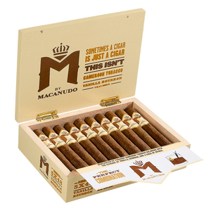 M Flavors by Macanudo - Vanilla Bourbon Robusto (5.0" x 48)