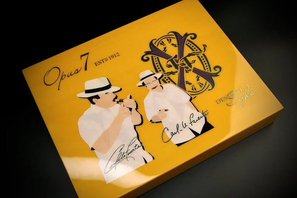 Opus7 7ct Cigar Assortment Humidor box