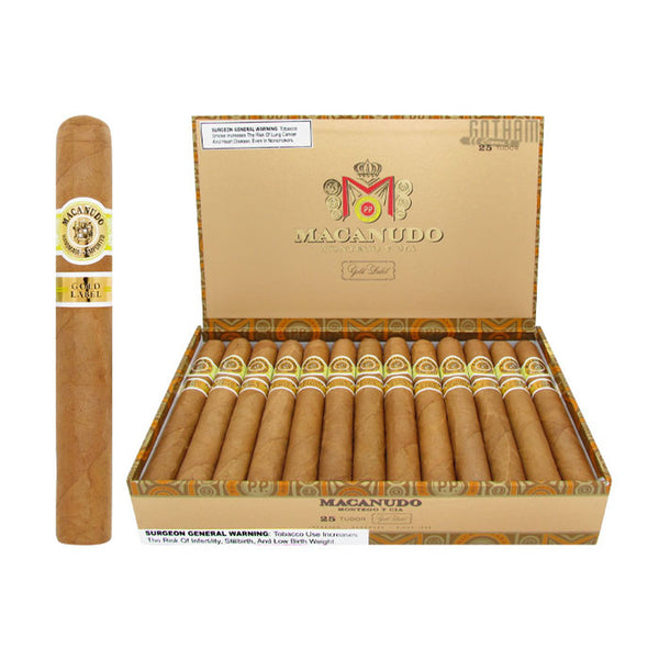 Macanudo Gold Label Tudor Toro