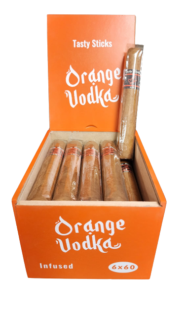 Tasty Sticks by 708 Orange Vodka