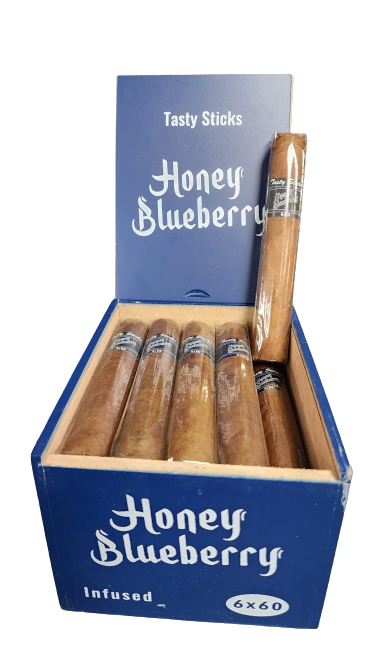 blueberry tobacco Good Times Black & Smooth Cigars 59 Cents Box of 25 Stock Double Platinum Blueberry Wraps 25
