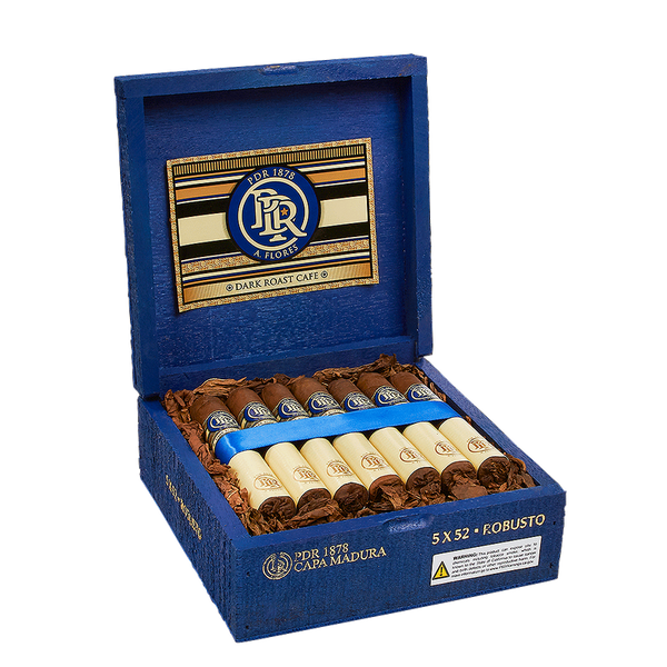 PDR 1878 Roast Cafe Dark (Maduro) Robusto (5.0" x 52)