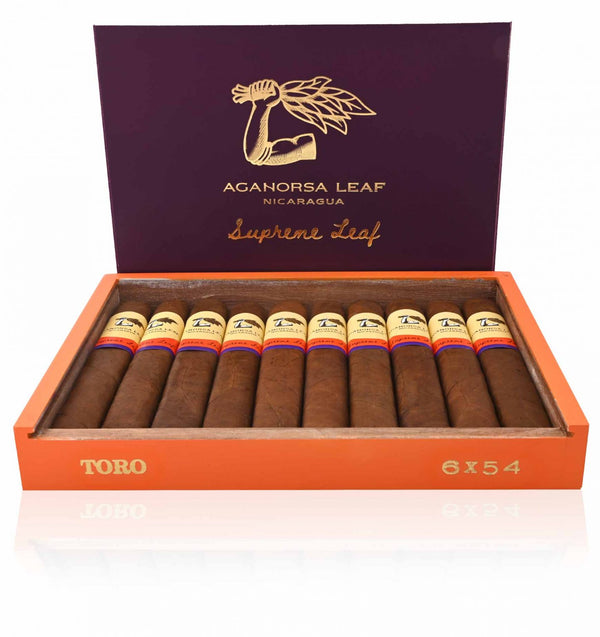 Aganorsa Leaf Supreme Leaf International Toro 2026 (6.0" x 52)