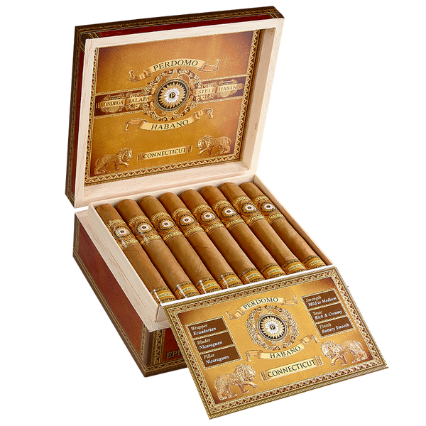 Perdomo Habano Bourbon Barrel-Aged Connecticut Churchill (7.0" x 54)