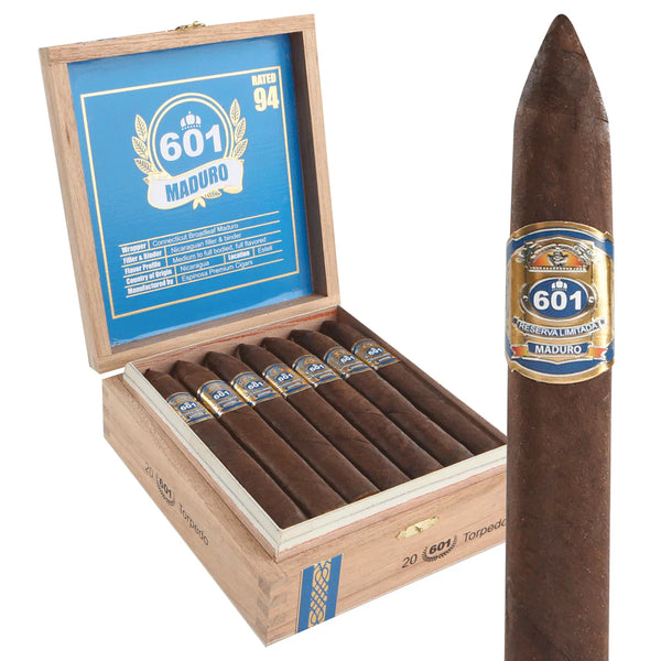 Espinosa 601 Blue Maduro Torpedo
