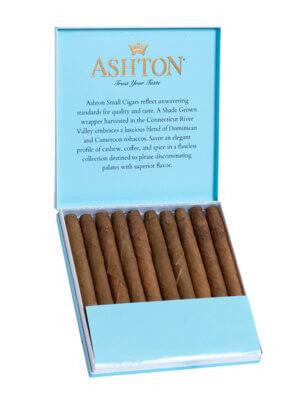 Ashton Cigars Cigarillos (4.0" x 28) [10/10] - Connecticut (Blue Box)