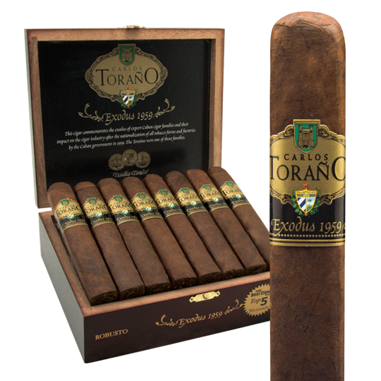 Carlos Torano Exodus Gold 1959 Double Corona (7.0" x 50)