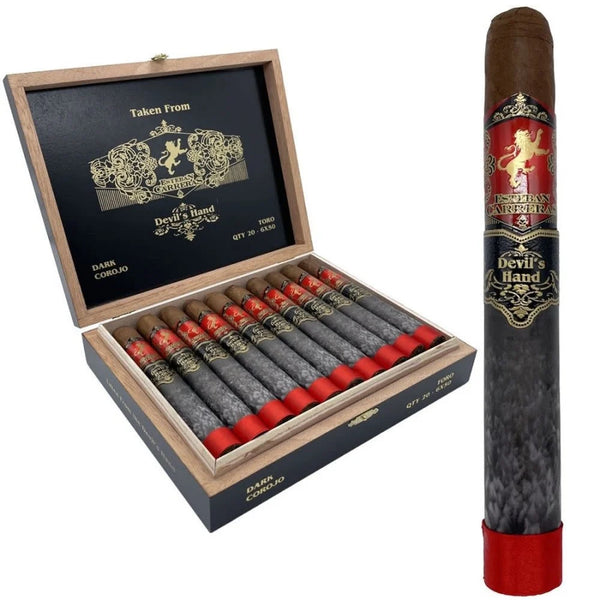Esteban Carreras Devil's Hand Dark Corojo Toro