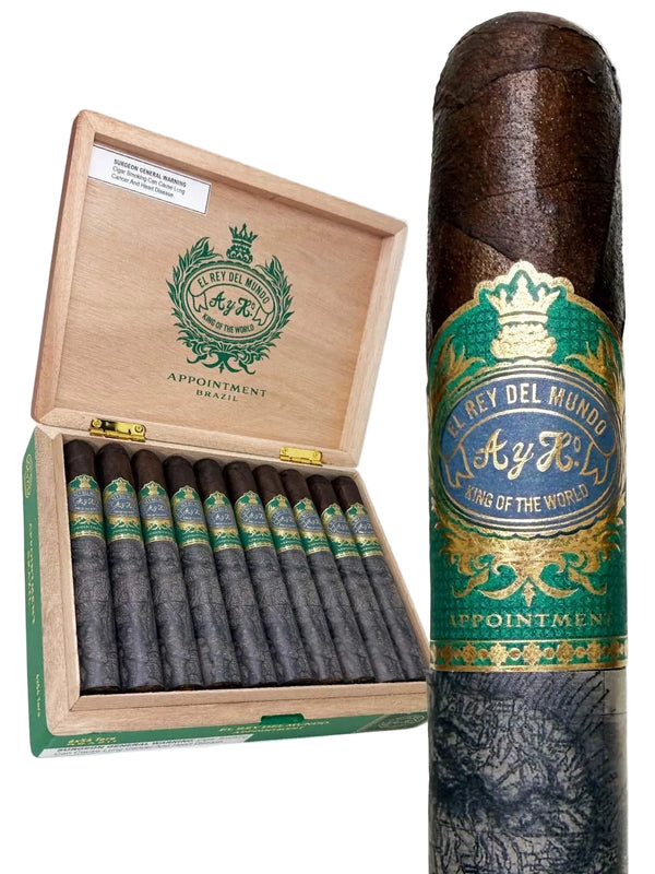 El Rey Del Mundo Appointment Brazil Robusto (5.0" x 50)