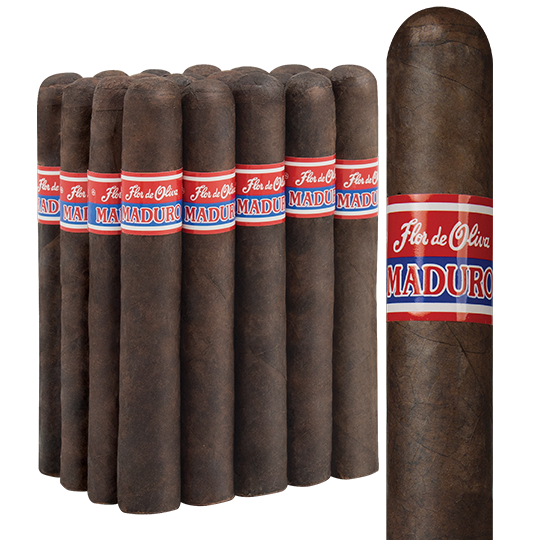 Flor De Oliva Cigars Robusto (5.0" x 50) - Maduro