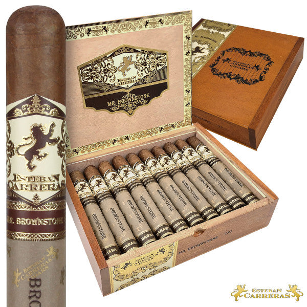 Esteban Carreras Brownstone Habano Natural Corona (6.00" x 44)