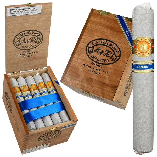 El Rey del Mundo Oscuro Robusto (5.0" x 54) - Oscuro