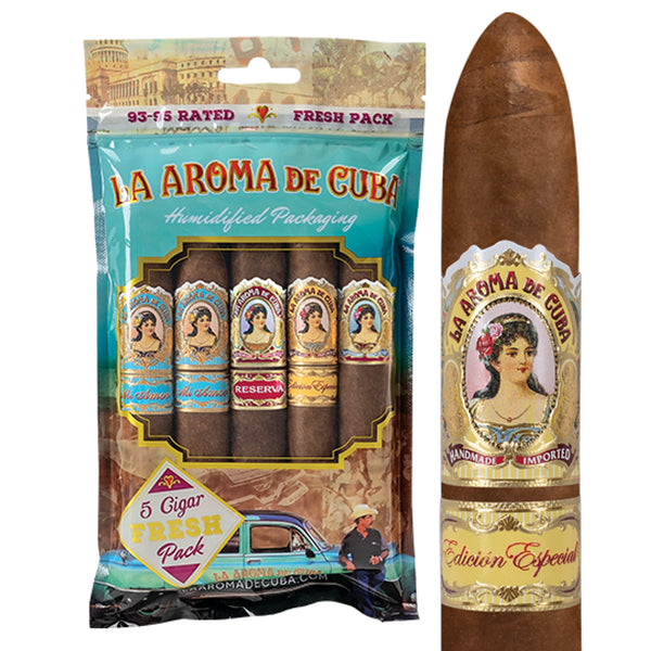 La Aroma de Cuba 92-95 Rated- Green Sampler