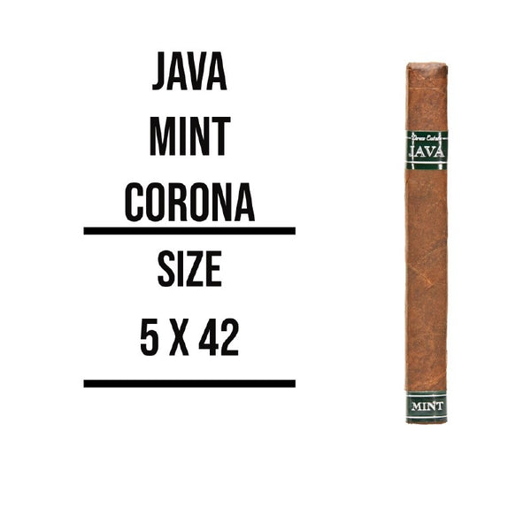 Java Mint by Drew Estate Corona (5.0" x 42) - Mint