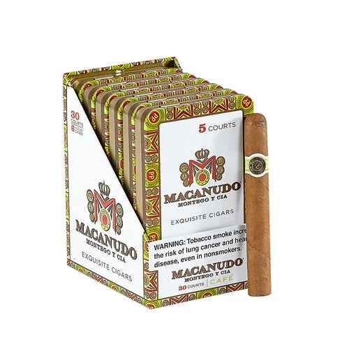 Macanudo Cafe Court Tin/5 (4.25" x 36)