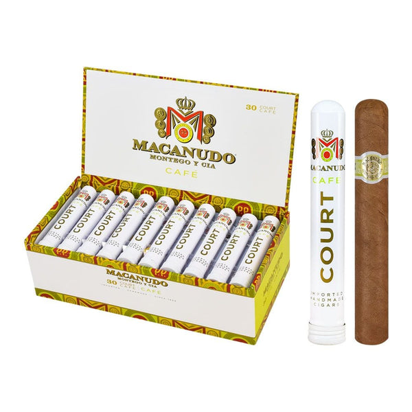 Macanudo Cafe Court (Tube) (4.2" x 36)