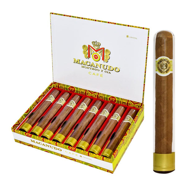 Macanudo Cafe Crystal Tubes Robusto (5.5" x 50)