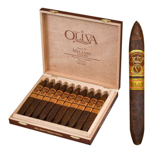 Oliva Serie 'V' Melanio Maduro Figurado (6.5" x 52)
