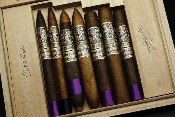 Opus7 7ct Cigar Assortment Humidor box